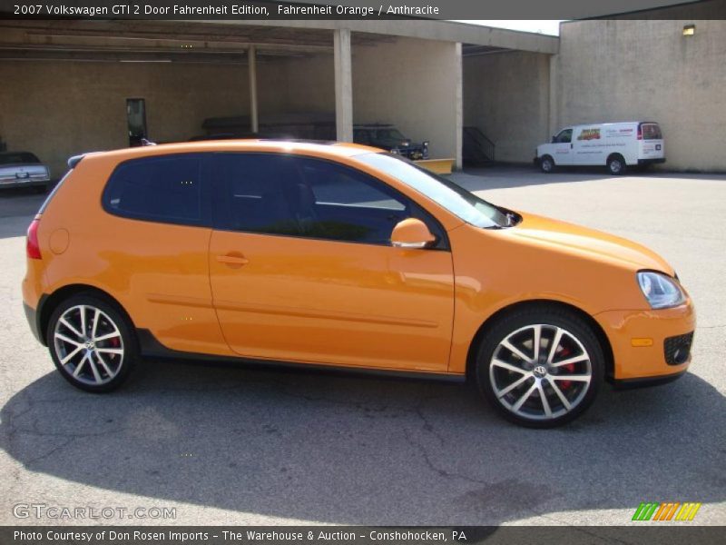 Fahrenheit Orange / Anthracite 2007 Volkswagen GTI 2 Door Fahrenheit Edition