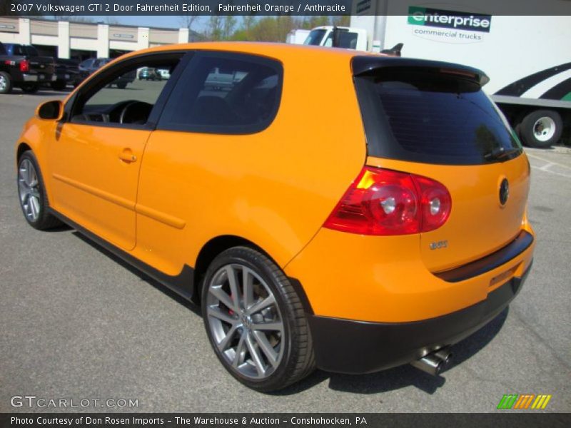 Fahrenheit Orange / Anthracite 2007 Volkswagen GTI 2 Door Fahrenheit Edition