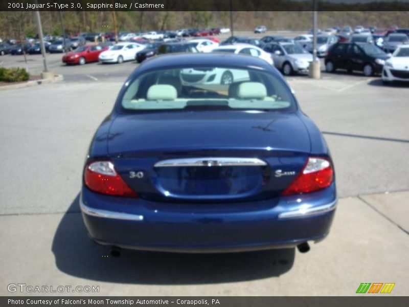 Sapphire Blue / Cashmere 2001 Jaguar S-Type 3.0