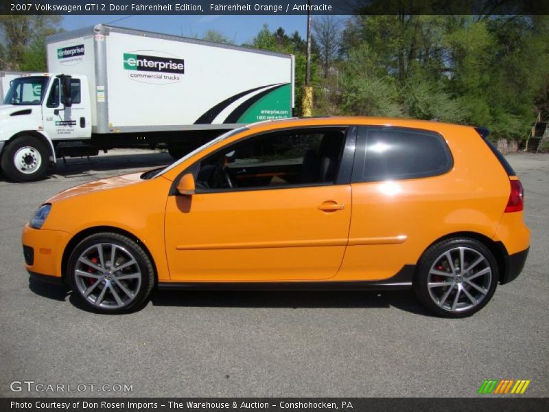 Fahrenheit Orange / Anthracite 2007 Volkswagen GTI 2 Door Fahrenheit Edition