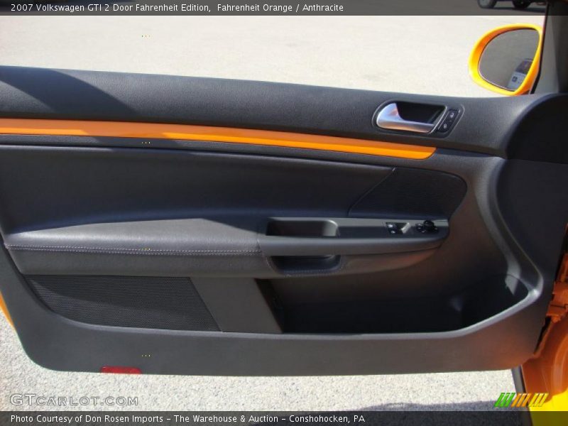 Fahrenheit Orange / Anthracite 2007 Volkswagen GTI 2 Door Fahrenheit Edition