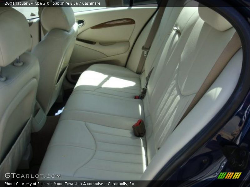 Sapphire Blue / Cashmere 2001 Jaguar S-Type 3.0