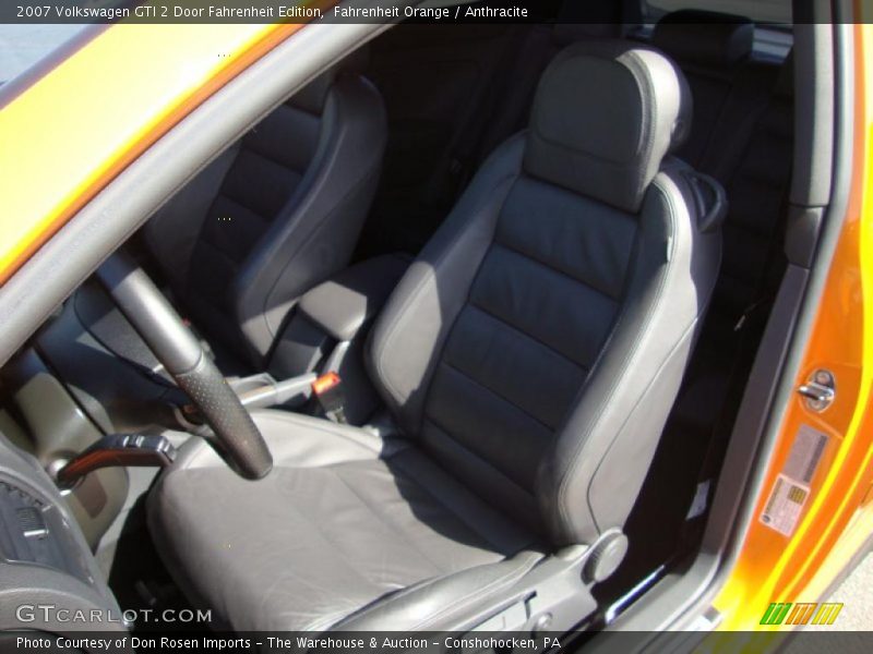 Fahrenheit Orange / Anthracite 2007 Volkswagen GTI 2 Door Fahrenheit Edition