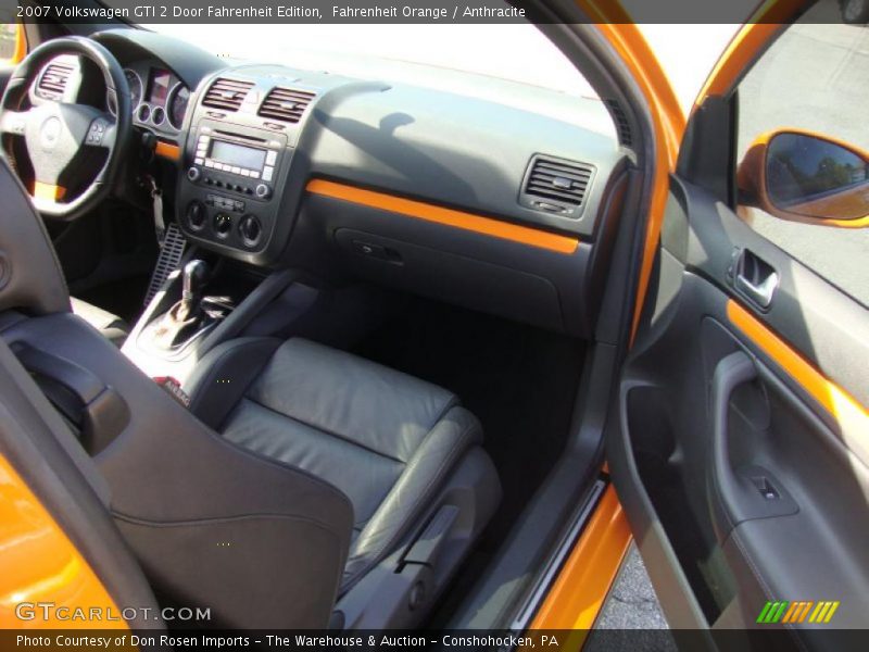 Fahrenheit Orange / Anthracite 2007 Volkswagen GTI 2 Door Fahrenheit Edition
