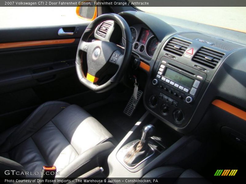 Fahrenheit Orange / Anthracite 2007 Volkswagen GTI 2 Door Fahrenheit Edition