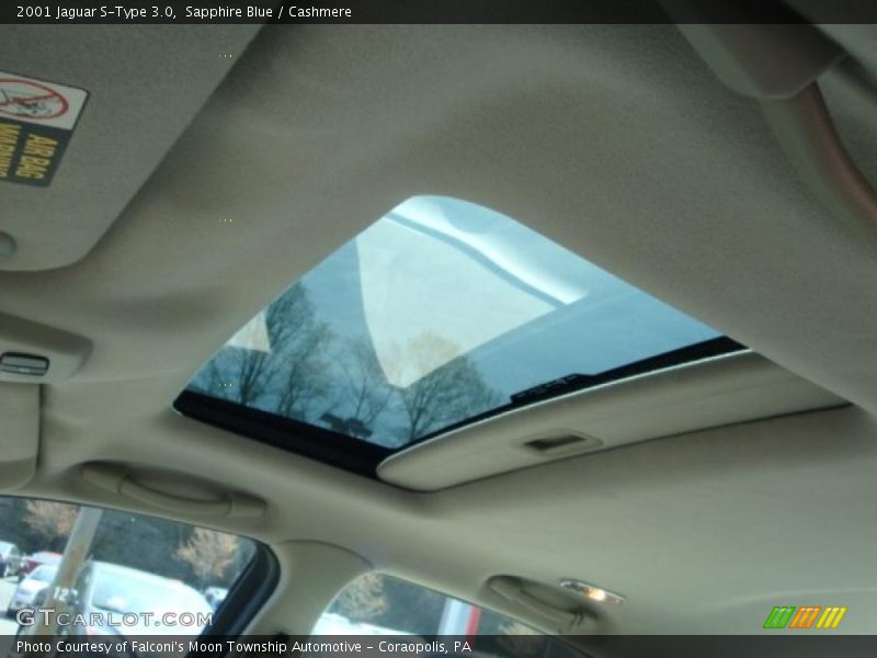 Sapphire Blue / Cashmere 2001 Jaguar S-Type 3.0