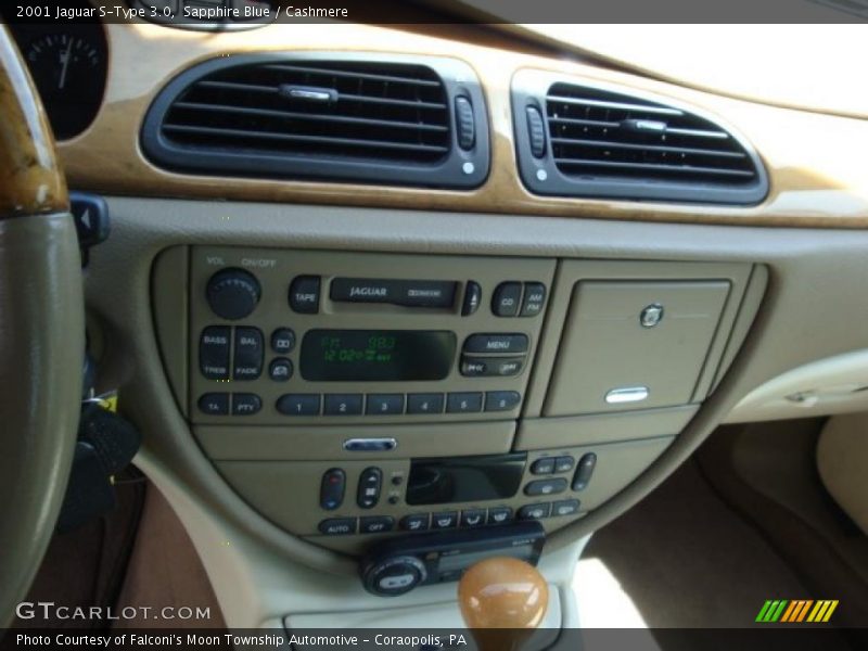 Sapphire Blue / Cashmere 2001 Jaguar S-Type 3.0