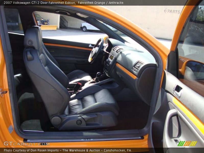 Fahrenheit Orange / Anthracite 2007 Volkswagen GTI 2 Door Fahrenheit Edition