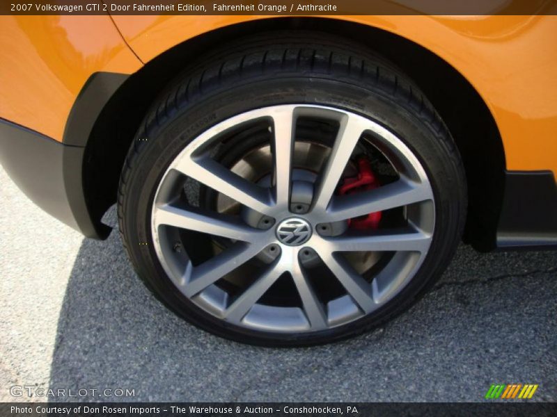 Fahrenheit Orange / Anthracite 2007 Volkswagen GTI 2 Door Fahrenheit Edition