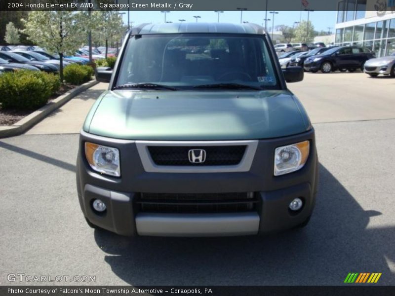 Galapagos Green Metallic / Gray 2004 Honda Element EX AWD