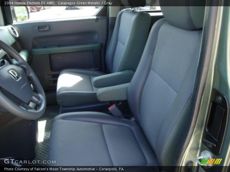 Galapagos Green Metallic / Gray 2004 Honda Element EX AWD