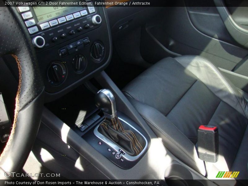Fahrenheit Orange / Anthracite 2007 Volkswagen GTI 2 Door Fahrenheit Edition