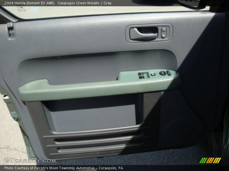 Galapagos Green Metallic / Gray 2004 Honda Element EX AWD