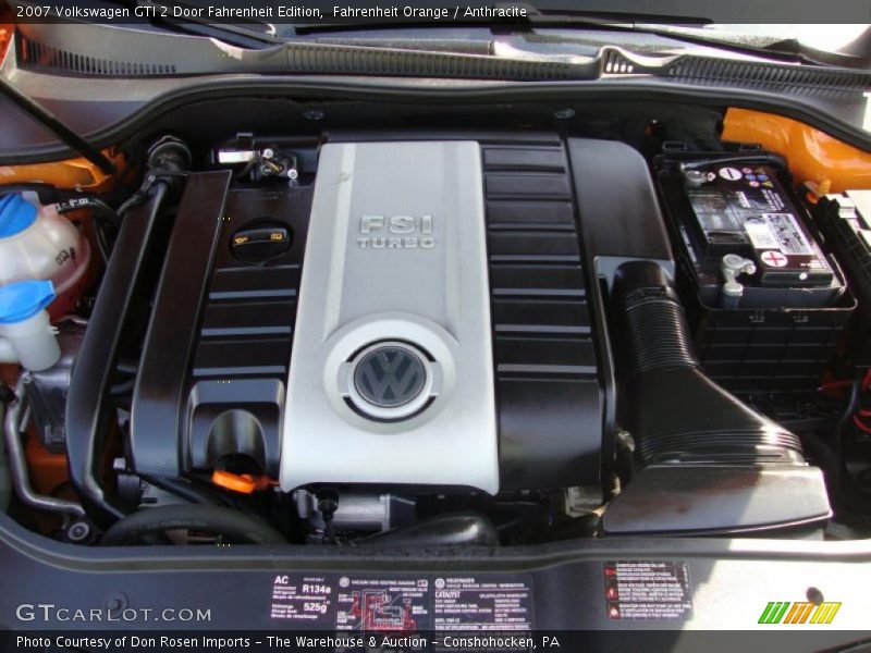 Fahrenheit Orange / Anthracite 2007 Volkswagen GTI 2 Door Fahrenheit Edition