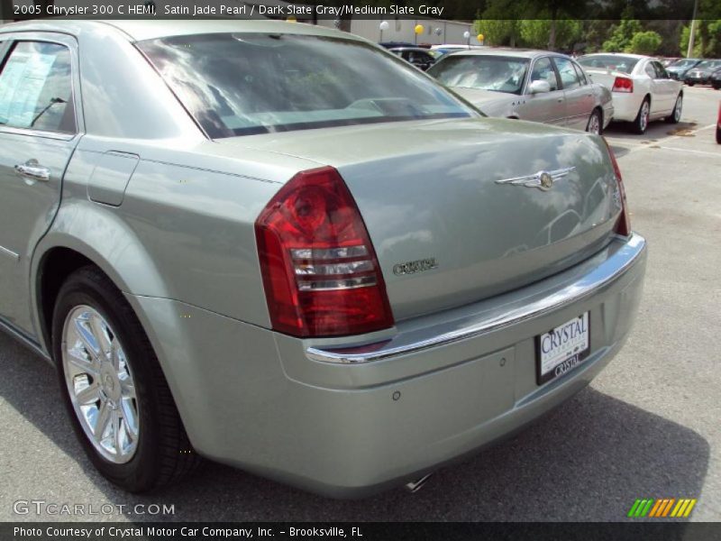 Satin Jade Pearl / Dark Slate Gray/Medium Slate Gray 2005 Chrysler 300 C HEMI