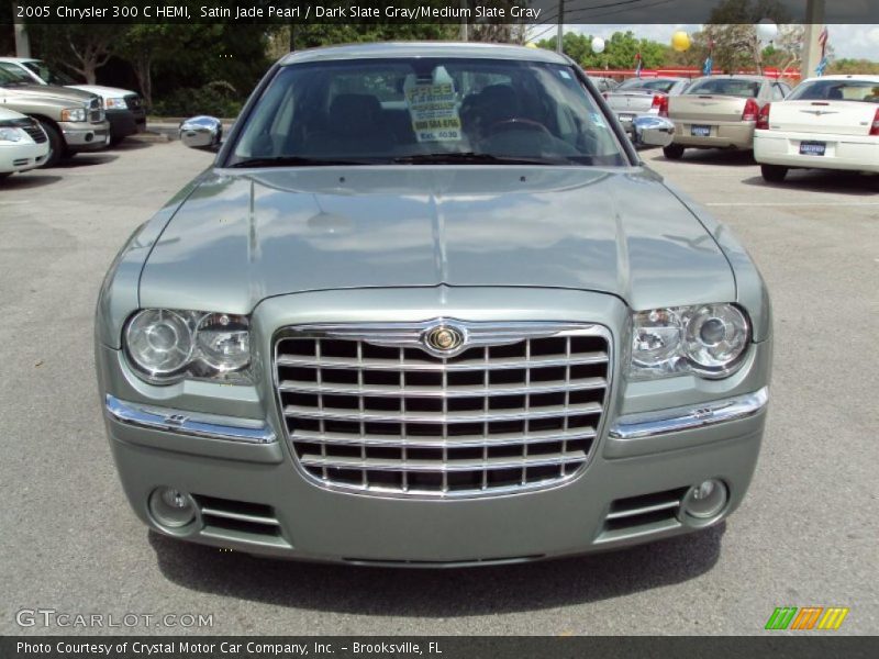 Satin Jade Pearl / Dark Slate Gray/Medium Slate Gray 2005 Chrysler 300 C HEMI