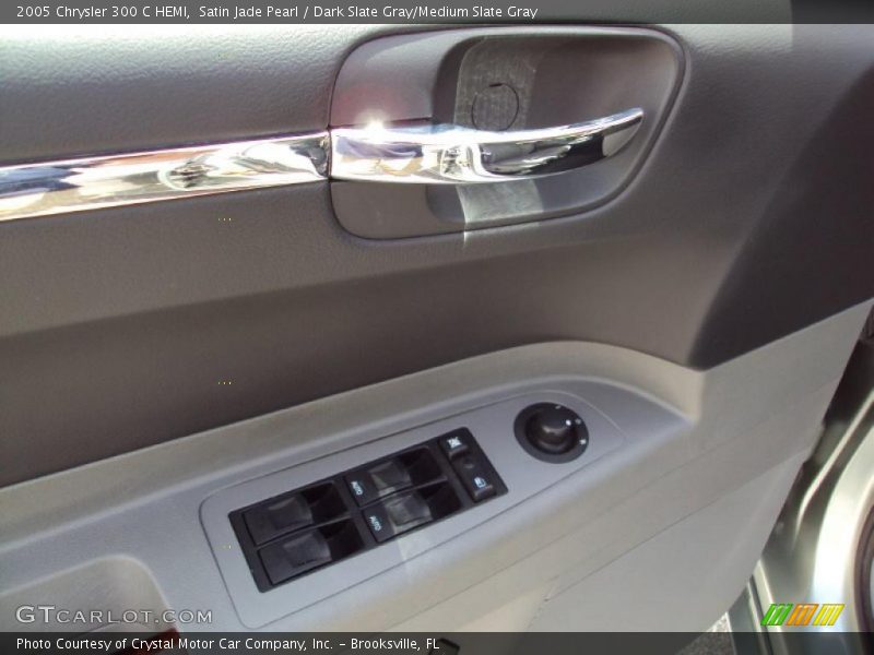 Satin Jade Pearl / Dark Slate Gray/Medium Slate Gray 2005 Chrysler 300 C HEMI