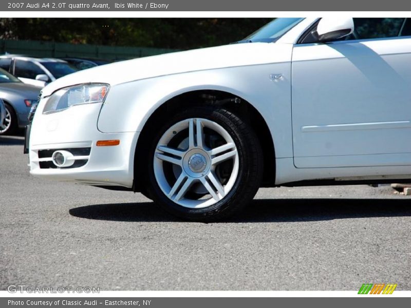 Ibis White / Ebony 2007 Audi A4 2.0T quattro Avant