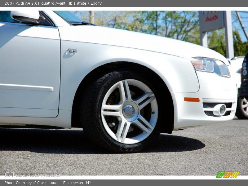 Ibis White / Ebony 2007 Audi A4 2.0T quattro Avant