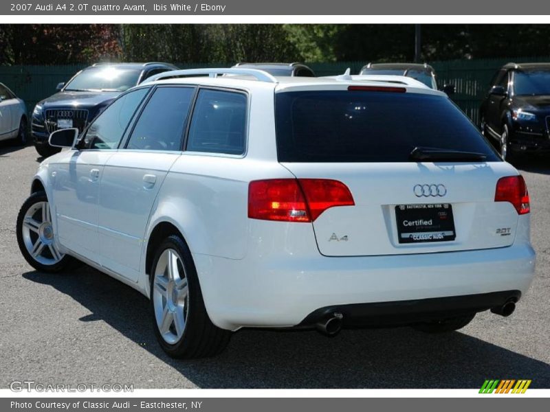 Ibis White / Ebony 2007 Audi A4 2.0T quattro Avant
