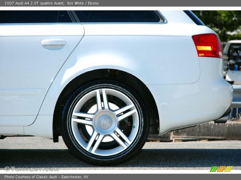 Ibis White / Ebony 2007 Audi A4 2.0T quattro Avant