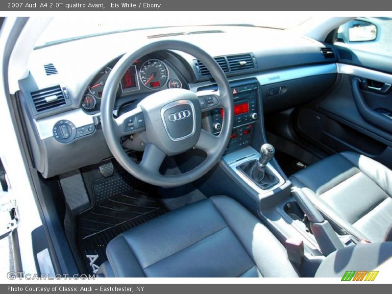 Ibis White / Ebony 2007 Audi A4 2.0T quattro Avant
