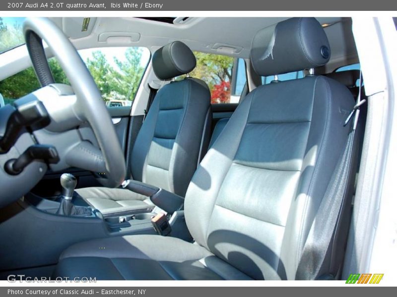 Ibis White / Ebony 2007 Audi A4 2.0T quattro Avant