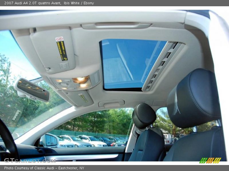 Ibis White / Ebony 2007 Audi A4 2.0T quattro Avant