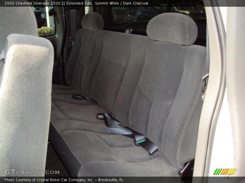 Summit White / Dark Charcoal 2003 Chevrolet Silverado 1500 LS Extended Cab