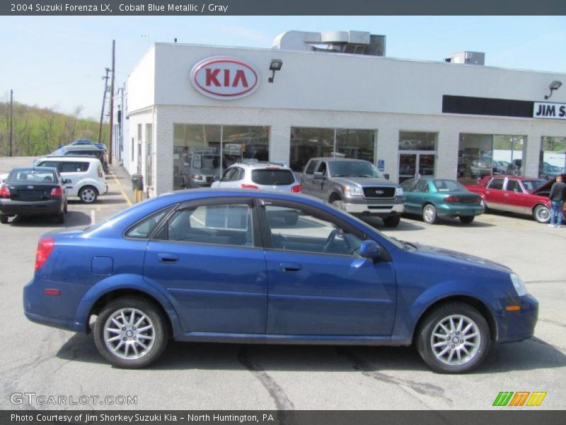 Cobalt Blue Metallic / Gray 2004 Suzuki Forenza LX