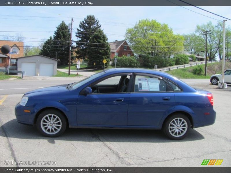 Cobalt Blue Metallic / Gray 2004 Suzuki Forenza LX
