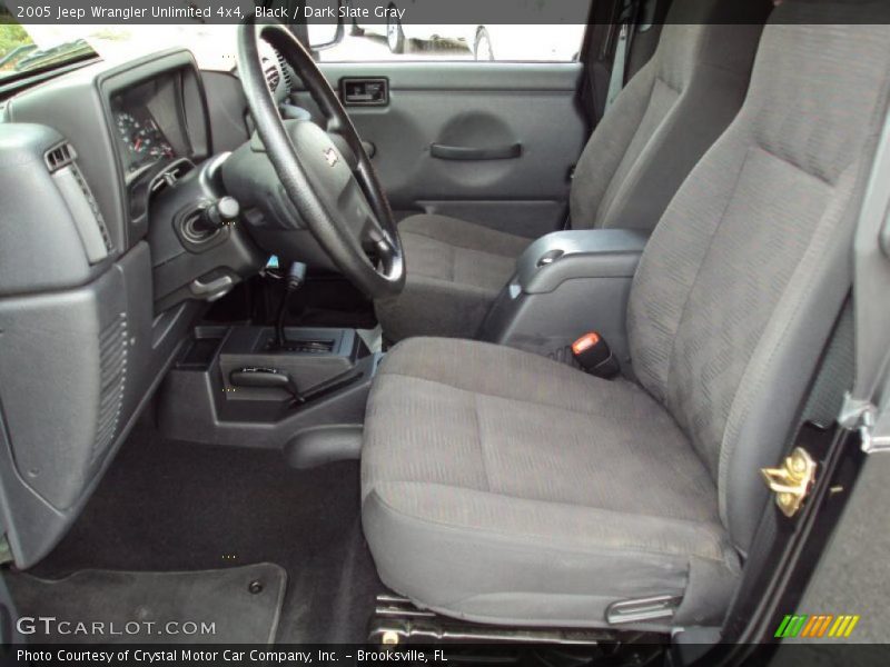 Black / Dark Slate Gray 2005 Jeep Wrangler Unlimited 4x4
