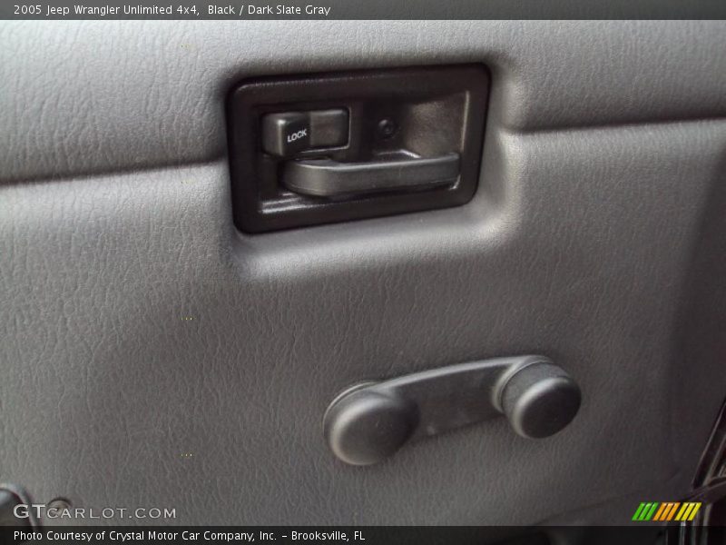 Black / Dark Slate Gray 2005 Jeep Wrangler Unlimited 4x4