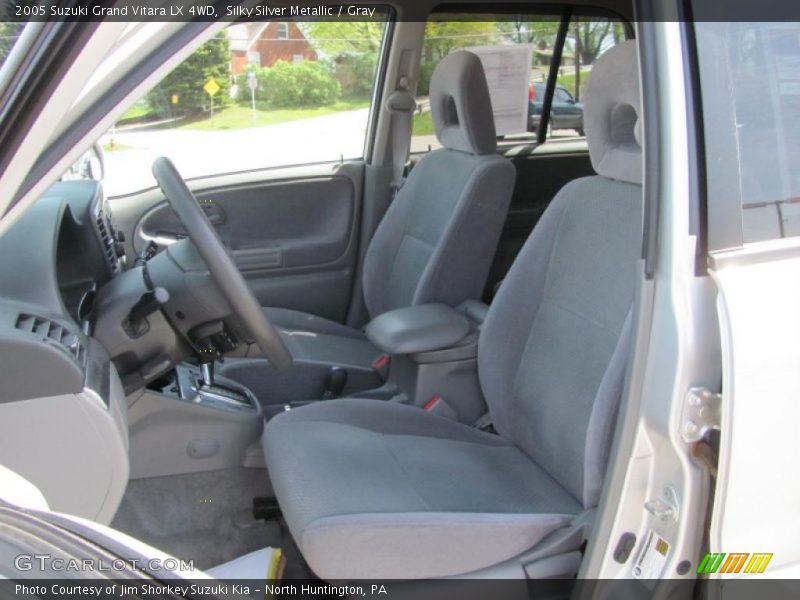 Silky Silver Metallic / Gray 2005 Suzuki Grand Vitara LX 4WD