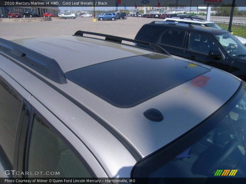 Gold Leaf Metallic / Black 2010 Mercury Mariner I4 4WD
