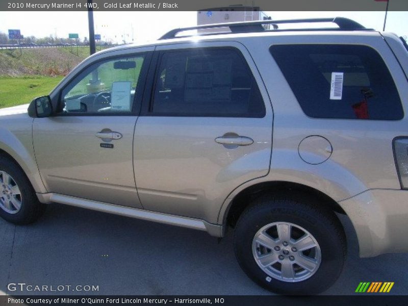 Gold Leaf Metallic / Black 2010 Mercury Mariner I4 4WD