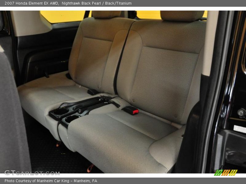 Nighthawk Black Pearl / Black/Titanium 2007 Honda Element EX AWD