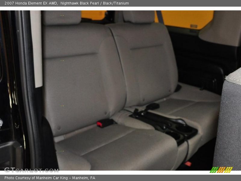 Nighthawk Black Pearl / Black/Titanium 2007 Honda Element EX AWD