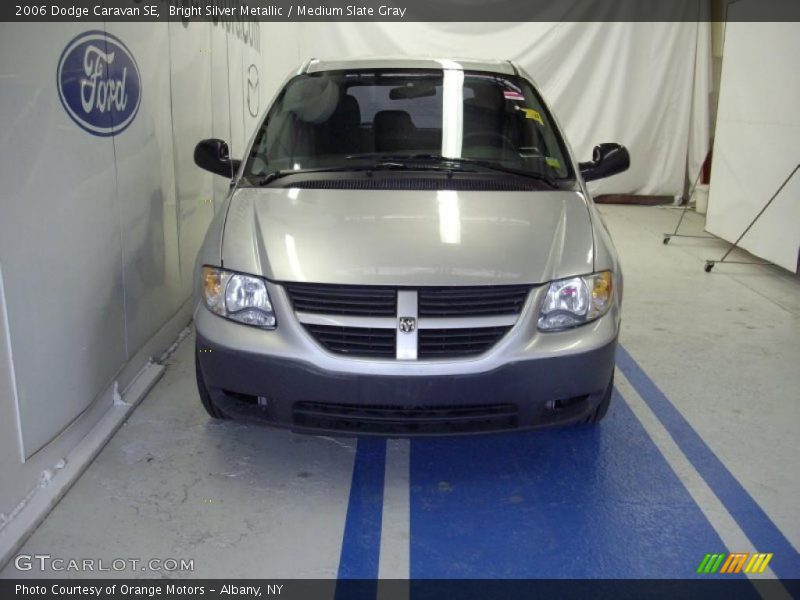 Bright Silver Metallic / Medium Slate Gray 2006 Dodge Caravan SE