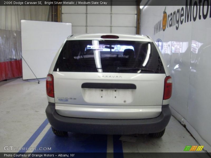 Bright Silver Metallic / Medium Slate Gray 2006 Dodge Caravan SE