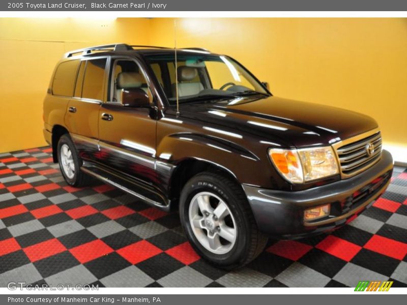 Black Garnet Pearl / Ivory 2005 Toyota Land Cruiser