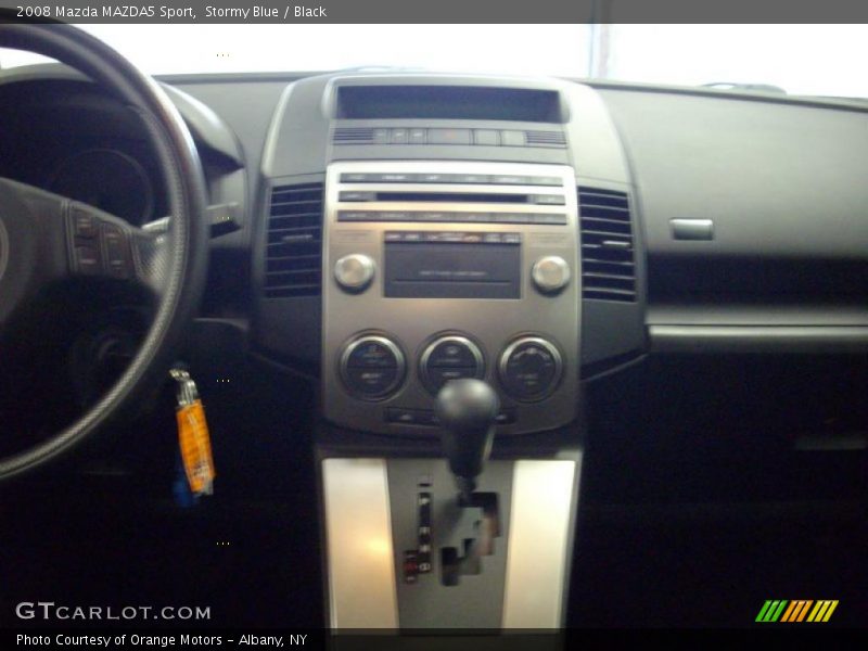 Stormy Blue / Black 2008 Mazda MAZDA5 Sport