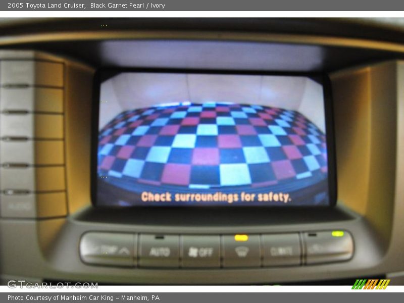 Black Garnet Pearl / Ivory 2005 Toyota Land Cruiser