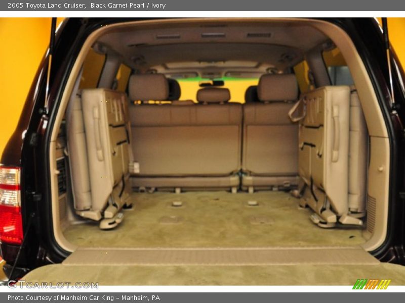 Black Garnet Pearl / Ivory 2005 Toyota Land Cruiser
