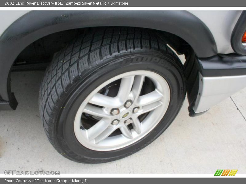 Zambezi Silver Metallic / Lightstone 2002 Land Rover Discovery II SE