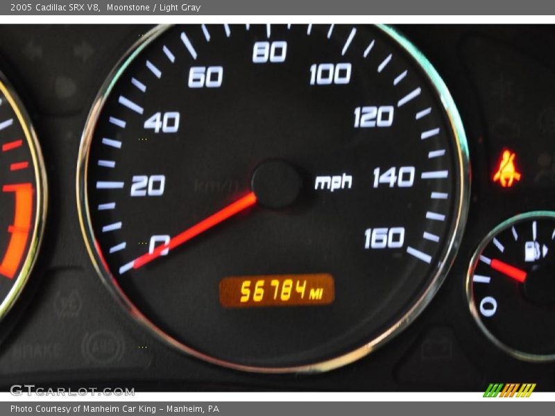 Moonstone / Light Gray 2005 Cadillac SRX V8