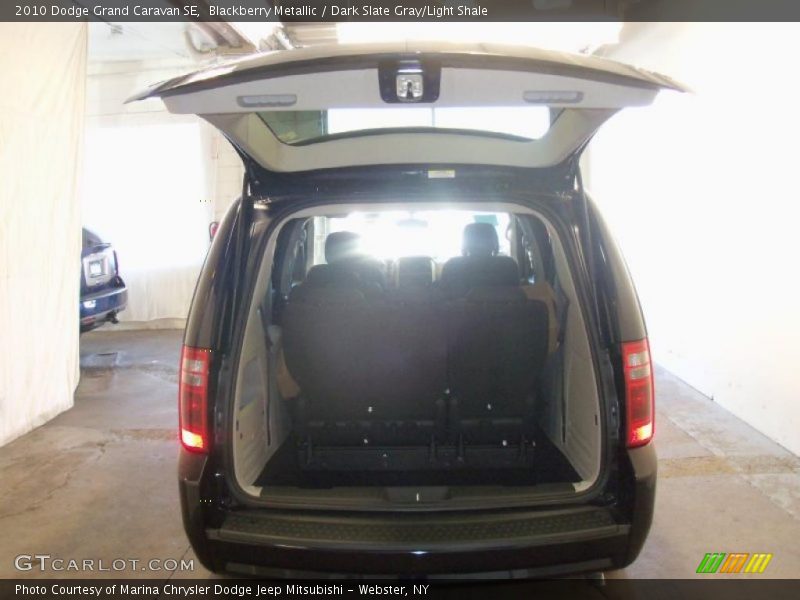 Blackberry Metallic / Dark Slate Gray/Light Shale 2010 Dodge Grand Caravan SE