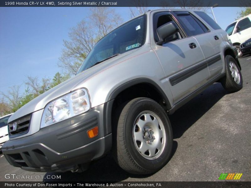 Sebring Silver Metallic / Charcoal 1998 Honda CR-V LX 4WD