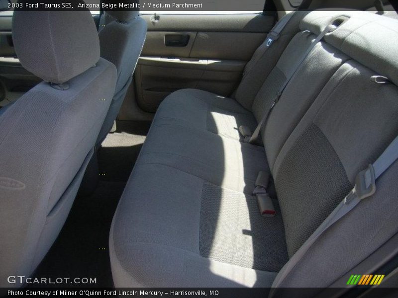 Arizona Beige Metallic / Medium Parchment 2003 Ford Taurus SES