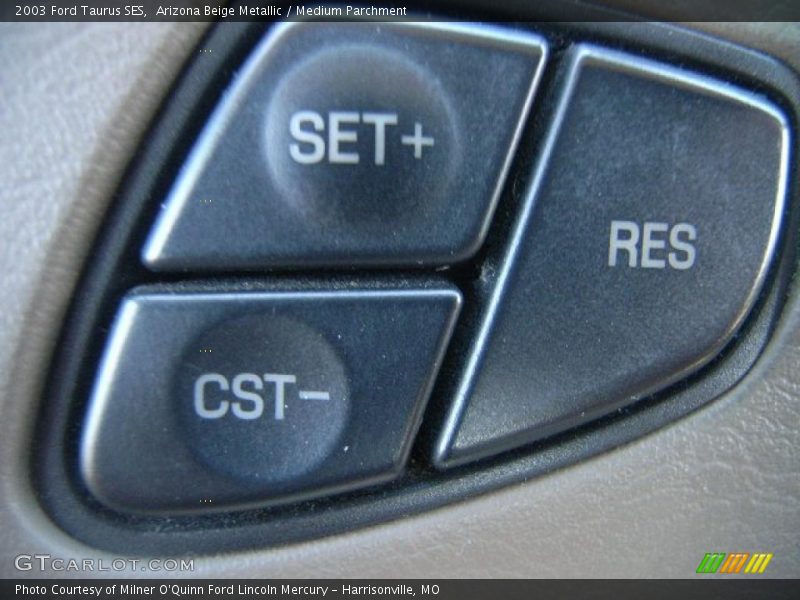Arizona Beige Metallic / Medium Parchment 2003 Ford Taurus SES